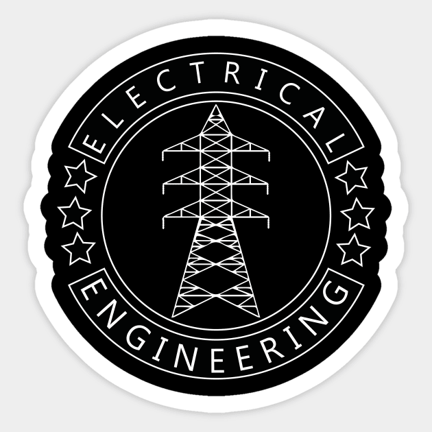 Electrical engineering text, logo, and image Sticker by PrisDesign99